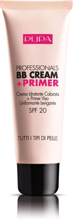 Pupa Milano Professionals BB Cream + Primer - Nude 001 27 Pupa Milano Professionals BB Cream + Primer - Nude 001 -Cosmeticawinkel 400x1200 1
