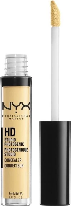 NYX Professional Makeup HD Photogenic Concealer Wand - Yellow CW10 - 3 Gr -Cosmeticawinkel 417x1200 1