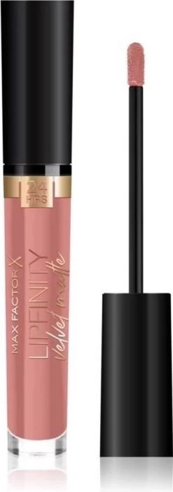 Max Factor Lipfinity Velvet Matte Lippenstift - 015 Nude Silk Nude -Cosmeticawinkel 423x1200