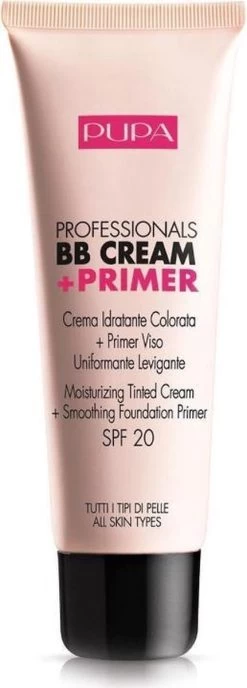 Pupa Milano Professionals BB Cream + Primer - 002 Sand 28 Pupa Milano Professionals BB Cream + Primer - 002 Sand -Cosmeticawinkel 431x1200