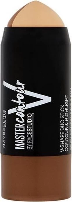 Maybelline Master Contour V-Shape Duo Stick - Medium - Contouring -Cosmeticawinkel 433x1200 11