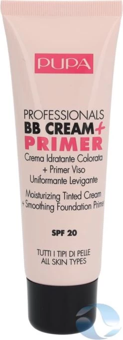 Pupa Milano Professionals BB Cream + Primer - 002 Sand 30 Pupa Milano Professionals BB Cream + Primer - 002 Sand -Cosmeticawinkel 434x1200 3