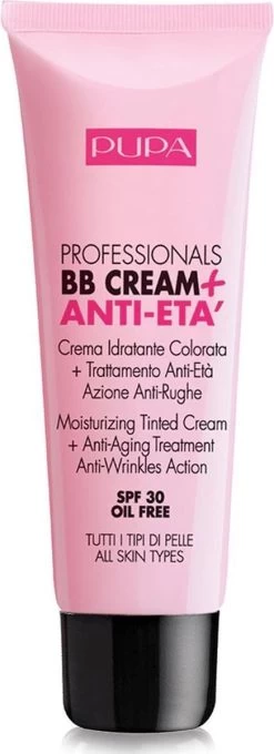 PUPA Milano Pupa Professionals BB Creme Anti-Eta SPF30 002 Sand -Cosmeticawinkel 436x1200 3