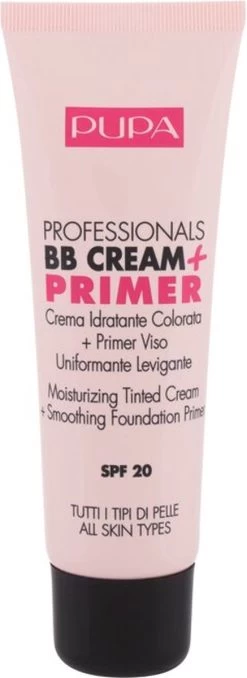 Pupa Milano Professionals BB Cream + Primer - Nude 001 30 Pupa Milano Professionals BB Cream + Primer - Nude 001 -Cosmeticawinkel 437x1200 5