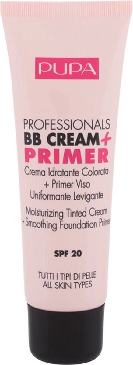 Pupa Milano Professionals BB Cream + Primer - Nude 001 13 Pupa Milano Professionals BB Cream + Primer - Nude 001 - Afbeelding 11