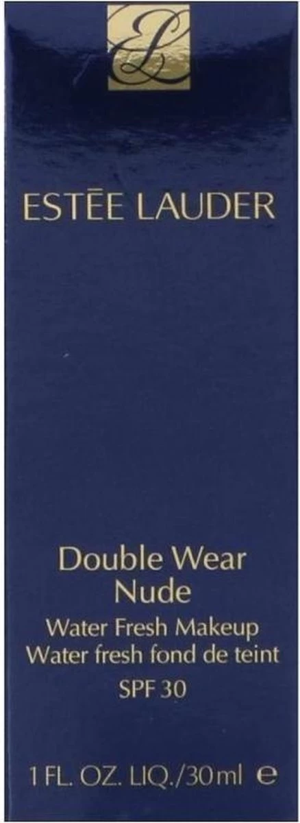 Estee Lauder - Double Wear Nude Water Fresh Makeup Spf30 Lightweight Foundation 1W1 Bone 30Ml 4 Estee Lauder - Double Wear Nude Water Fresh Makeup Spf30 Lightweight Foundation 1W1 Bone 30Ml - Afbeelding 2