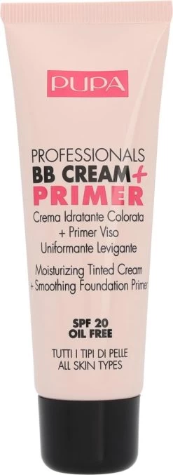Pupa Milano Professionals BB Cream + Primer - Nude 001 25 Pupa Milano Professionals BB Cream + Primer - Nude 001 -Cosmeticawinkel 438x1200 5