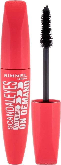 Rimmel London Scandal’Eyes Volume On Demand Mascara - 001 Black -Cosmeticawinkel 445x1200 4