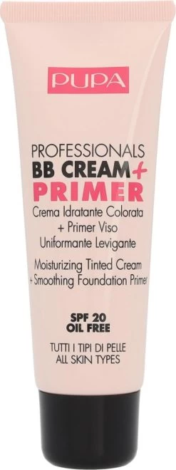 Pupa Milano Professionals BB Cream + Primer - 002 Sand 24 Pupa Milano Professionals BB Cream + Primer - 002 Sand -Cosmeticawinkel 449x1200 2