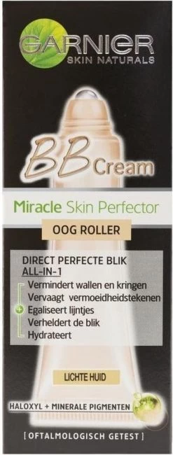 Garnier Skinactive Face SkinActive BB Cream Oogroller Light - 7ml - BB Cream -Cosmeticawinkel 456x1200 8