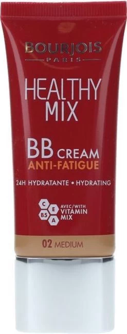 Bourjois Healthy Mix BB Cream Anti Fatigue - 02 Medium Beige -Cosmeticawinkel 457x1200 7
