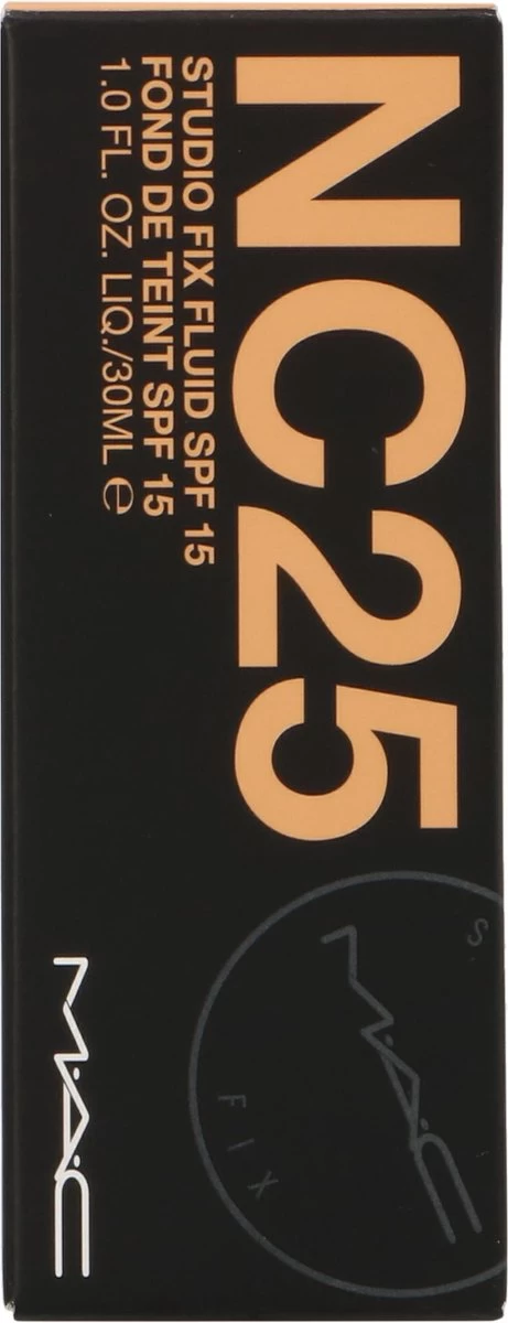 MAC Cosmetics Studio Fix Fluid Foundation - NC25 7 MAC Cosmetics Studio Fix Fluid Foundation - NC25 - Afbeelding 5