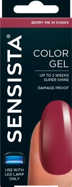 Sensista Color Gel Berry Me In Kisses - Rood -Cosmeticawinkel 464x1200