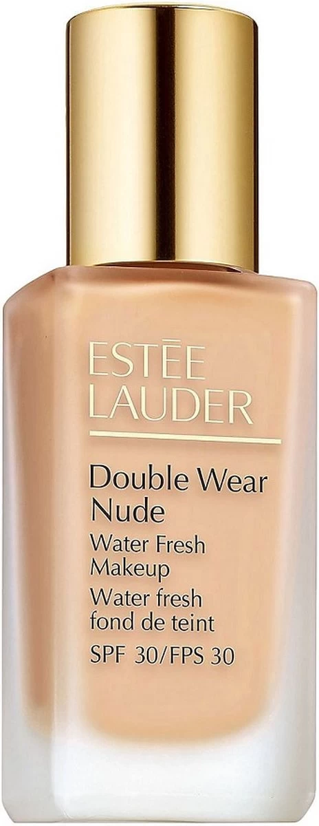 Estee Lauder - Double Wear Nude Water Fresh Makeup Spf30 Lightweight Foundation 1W1 Bone 30Ml 8 Estee Lauder - Double Wear Nude Water Fresh Makeup Spf30 Lightweight Foundation 1W1 Bone 30Ml - Afbeelding 6