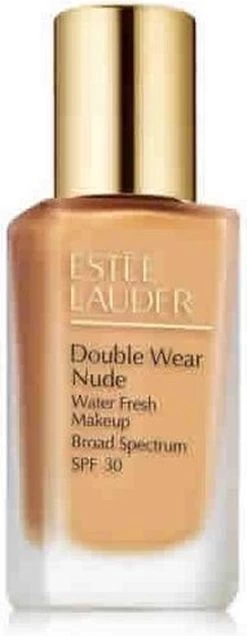 Estée Lauder Double Wear Nude Water Fresh Makeup Foundation 30 Ml - 1W2 Sand - Met SPF 30 -Cosmeticawinkel 466x1200