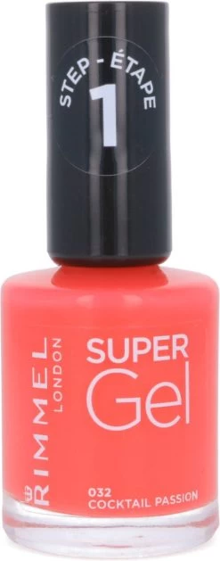 Rimmel London Super Gel Nagellak - 032 Cocktail Passion