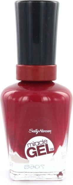 Sally Hansen Miracle Gel Nagellak - 440 Dig Fig - Rood -Cosmeticawinkel 476x1200 2