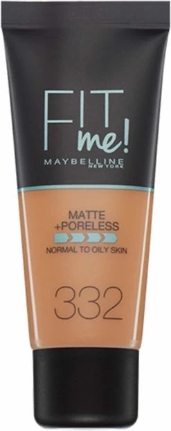 Maybelline Fit Me Matte & Poreless Foundation - 332 Golden Caramel -Cosmeticawinkel 476x1200 5