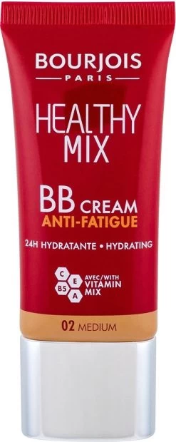 Bourjois Healthy Mix BB Cream Anti Fatigue - 02 Medium Beige -Cosmeticawinkel 478x1200 7