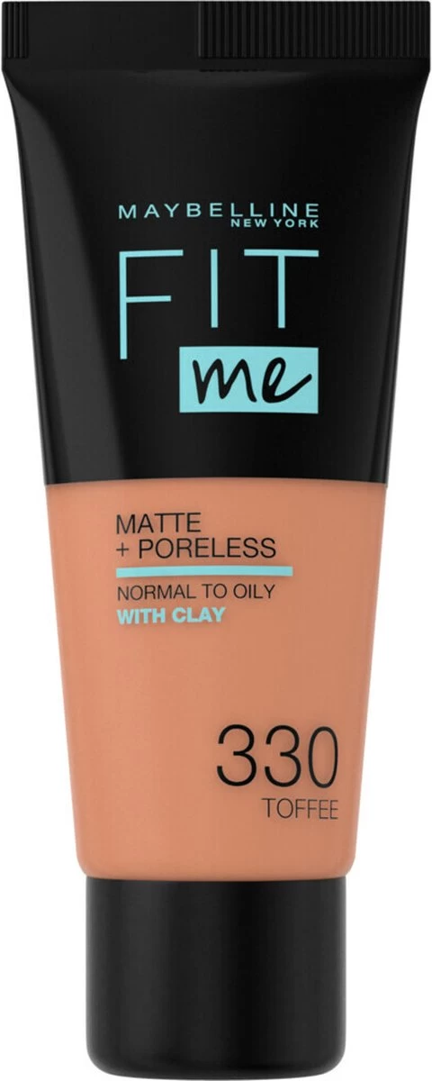 Maybelline Fit Me Matte & Poreless Foundation - 330 Toffee 3 Maybelline Fit Me Matte & Poreless Foundation - 330 Toffee