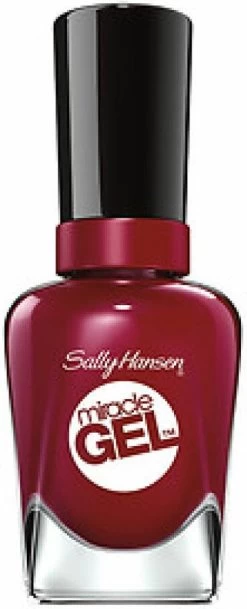 Sally Hansen Miracle Gel Nagellak - 440 Dig Fig - Rood -Cosmeticawinkel 487x1200 1