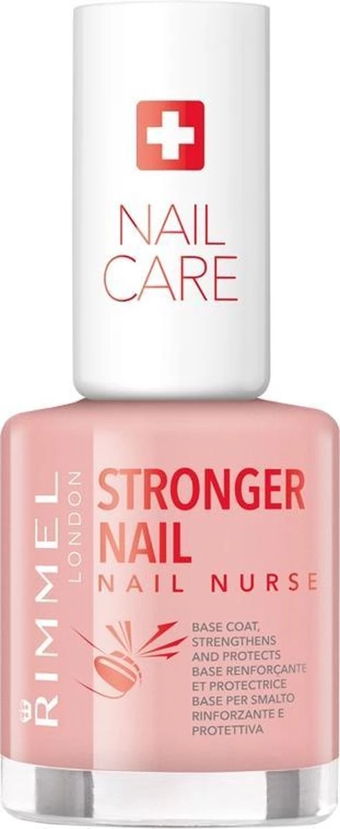 Rimmel London Nail Nurse Stronger Nail Transparant - 8 Ml 3 Rimmel London Nail Nurse Stronger Nail Transparant - 8 Ml