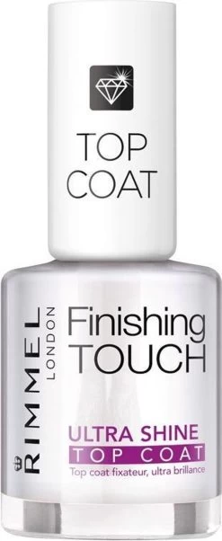 Rimmel London Finishing Touch Ultra Shine Nagellak Topcoat - Transparant