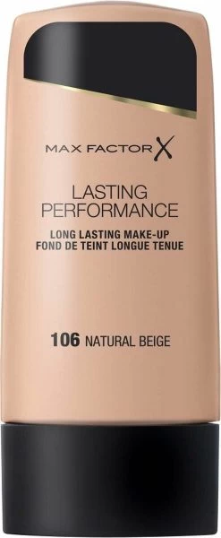 Max Factor Lasting Performance Foundation - 106 Natural Beige -Cosmeticawinkel 494x1200 15