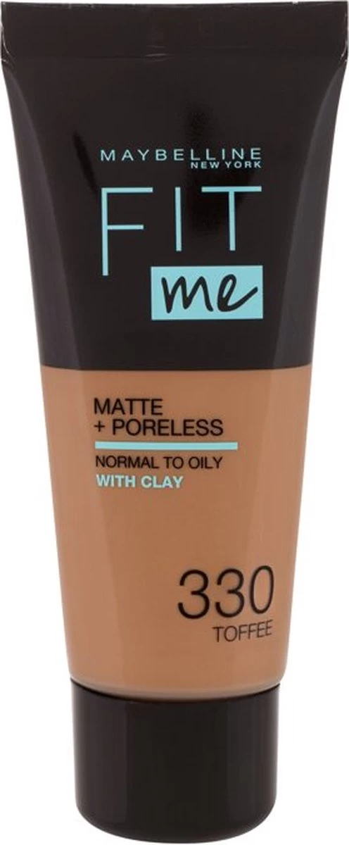 Maybelline Fit Me Matte & Poreless Foundation - 330 Toffee 13 Maybelline Fit Me Matte & Poreless Foundation - 330 Toffee - Afbeelding 11