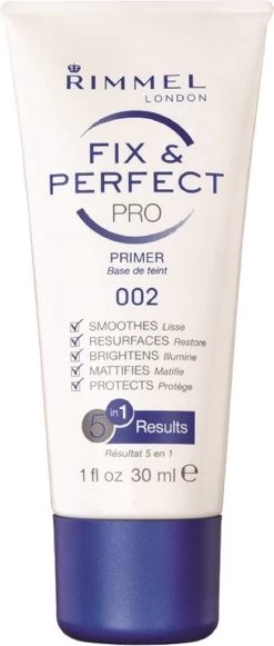 Rimmel London Fix & Perfect Make-Up Primer - 002 Transparent - 30 Ml -Cosmeticawinkel 510x1200 10