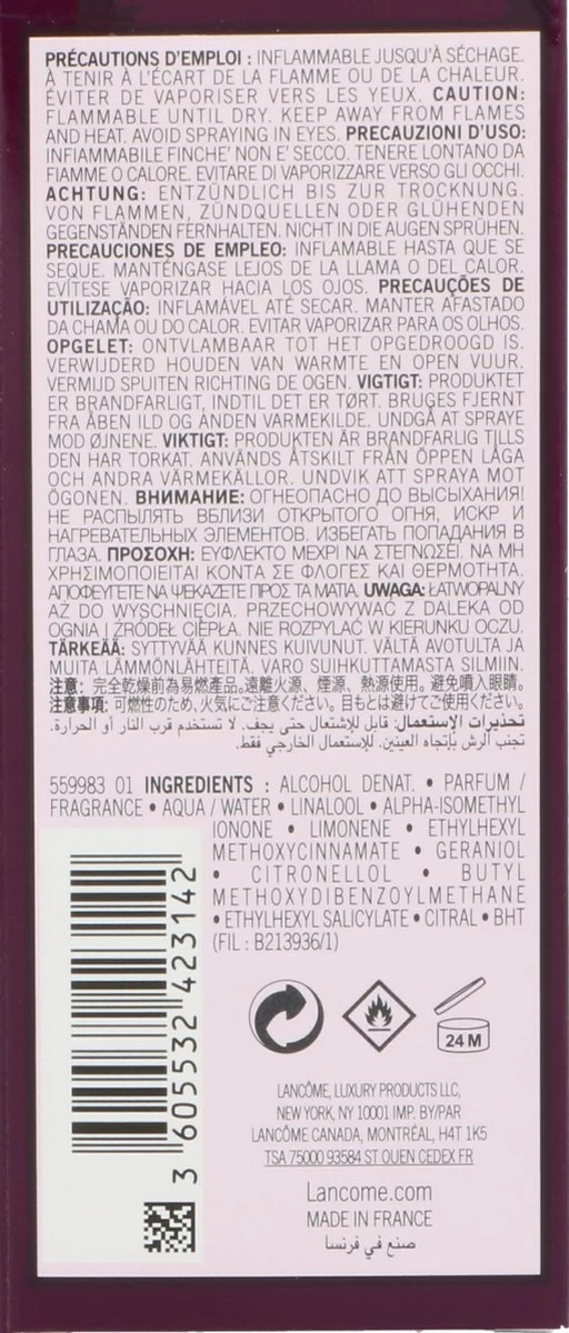 Lancôme Trésor Midnight Rose 30 Ml - Eau De Parfum - Damesparfum 6 Lancôme Trésor Midnight Rose 30 Ml - Eau De Parfum - Damesparfum - Afbeelding 4