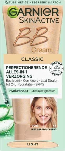 Garnier Face SkinActive - BB Cream Classic Light 5-in-1 Dagverzorging - 2x 50 Ml -Cosmeticawinkel 519x1200 2