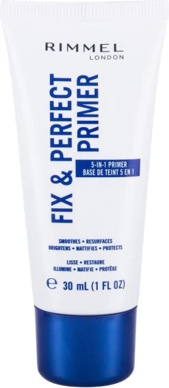 Rimmel London Fix & Perfect Make-Up Primer - 002 Transparent - 30 Ml -Cosmeticawinkel 525x1200 2