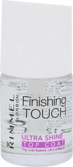 Rimmel London Finishing Touch Ultra Shine Nagellak Topcoat - Transparant -Cosmeticawinkel 529x1200