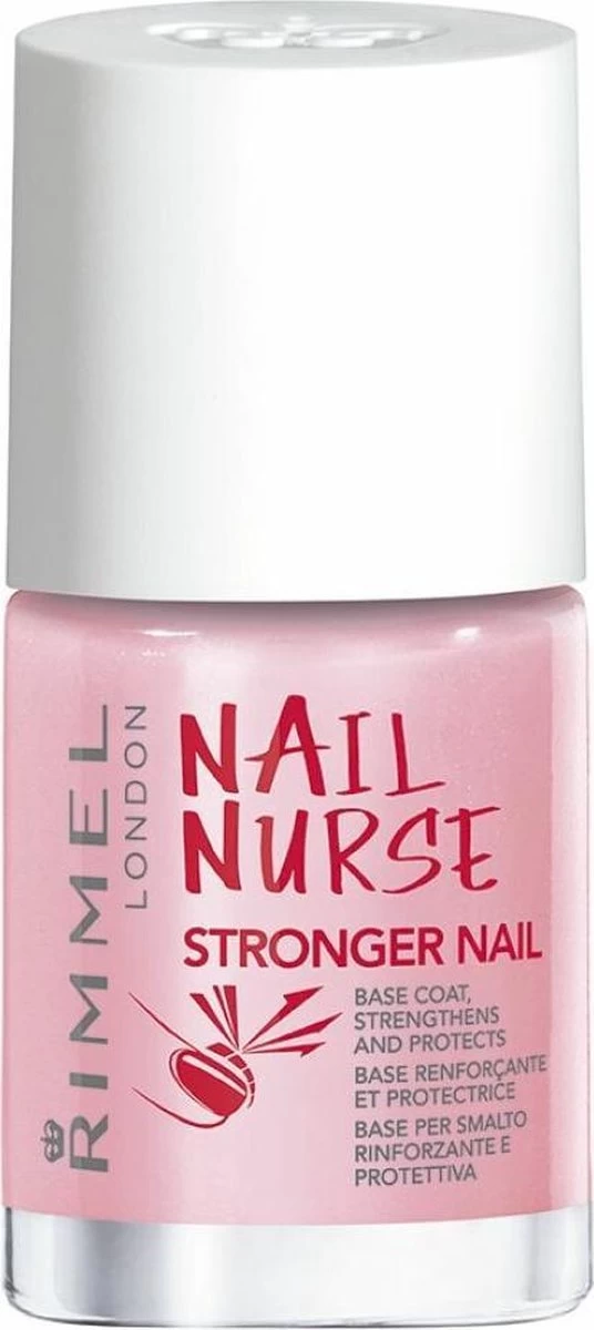 Rimmel London Nail Nurse Stronger Nail Transparant - 8 Ml 6 Rimmel London Nail Nurse Stronger Nail Transparant - 8 Ml - Afbeelding 4