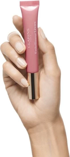 Clarins Instant Light Natural Lip Perfector - 01 Rose Shimmer - Lipgloss - 12 Ml -Cosmeticawinkel 537x1200 3