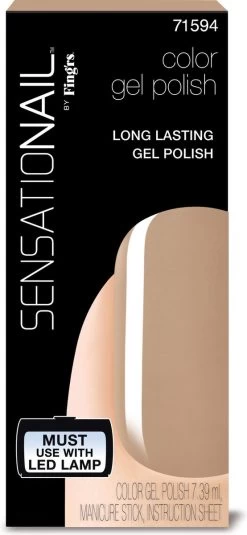 SensatioNail Gel Polish Taupe Tulips - Gel Nagellak - Crème