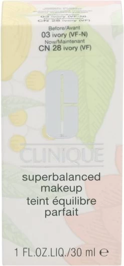 Clinique Superbalanced Foundation - 03 Ivory -Cosmeticawinkel 560x1200 2