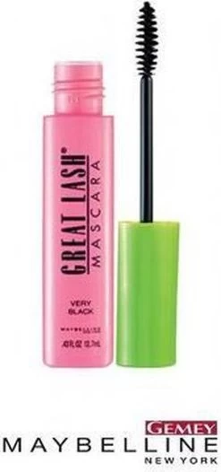 Maybelline New York - Great Lash - 01 Blackest Black - Zwart - Volume Mascara - 12,5 Ml -Cosmeticawinkel 563x1200 2