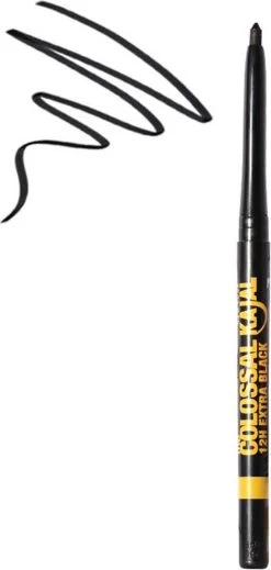 Maybelline The Colossal Kajal Oogpotlood - Extra Black -Cosmeticawinkel 571x1200 3