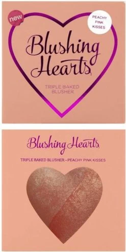 Hearts Blusher - Peachy Pink Kisses 9 Hearts Blusher - Peachy Pink Kisses -Cosmeticawinkel 603x1200 3