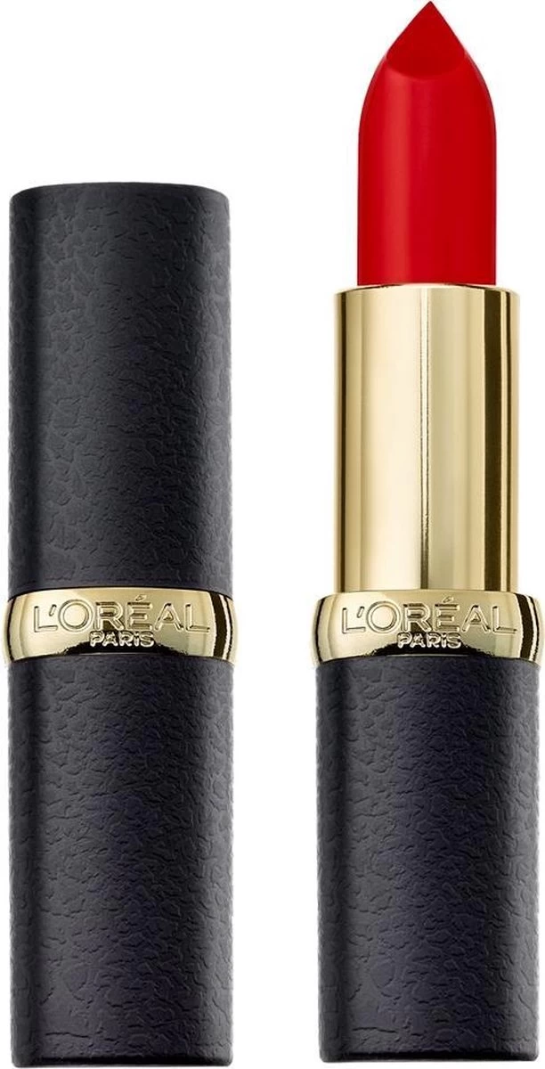 L'Oréal Paris Color Riche Matte Lippenstift - 344 Retro Red 12 L'Oréal Paris Color Riche Matte Lippenstift - 344 Retro Red - Afbeelding 10
