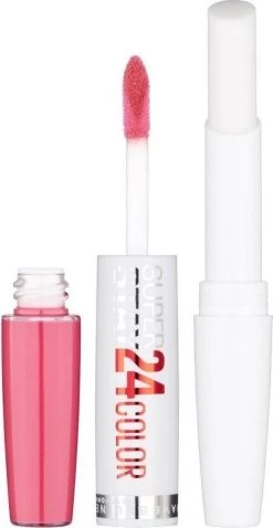 Maybelline SuperStay 24H Lipstick - 140 Roaring Rose -Cosmeticawinkel 620x1200