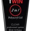 Twin Polyacryl Gel Clear, Polygel 30g. 1 Twin Polyacryl Gel Clear, Polygel 30g. -Cosmeticawinkel 622x1200