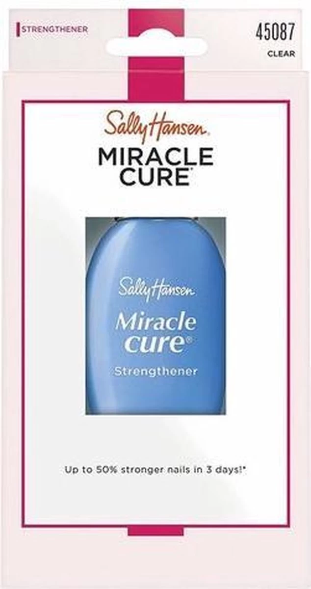 Sally Hansen Miracle Cure - Nagelverharder 6 Sally Hansen Miracle Cure - Nagelverharder - Afbeelding 4