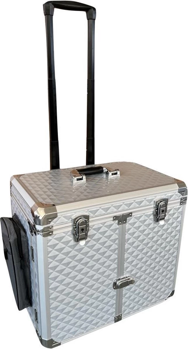 Pedicure Koffer/trolley - Professional Pedicure Case - Zilver Disco 4 Pedicure Koffer/trolley - Professional Pedicure Case - Zilver Disco - Afbeelding 2