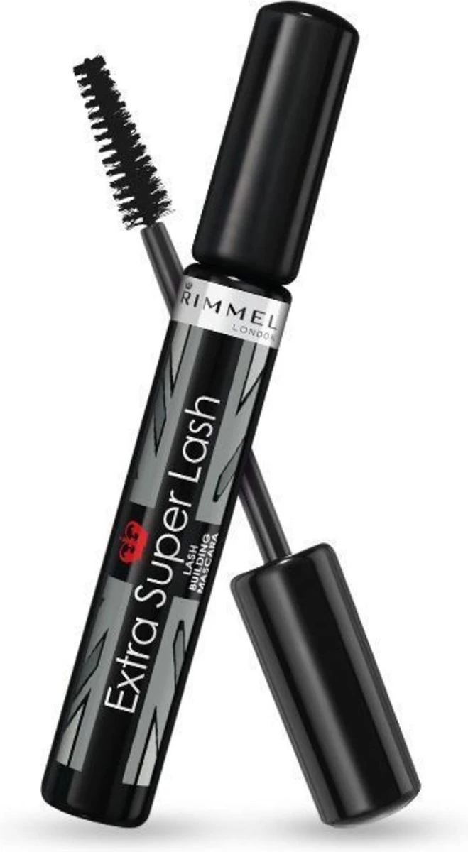 Rimmel London Extra Super Lash Mascara - 001 Black 13 Rimmel London Extra Super Lash Mascara - 001 Black - Afbeelding 11