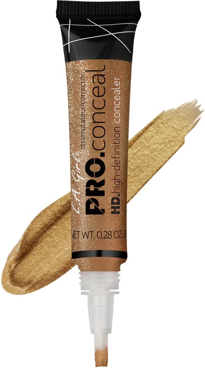 L.A. Girl - HD Pro Concealer - GC996 - Highlighter - Wit - Cruelty Free - 8 G 7 L.A. Girl - HD Pro Concealer - GC996 - Highlighter - Wit - Cruelty Free - 8 G - Afbeelding 5