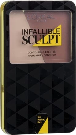 L'Oréal Paris Infallible - 300 Medium - Sculpt Palette 9 L'Oréal Paris Infallible - 300 Medium - Sculpt Palette -Cosmeticawinkel 679x1200