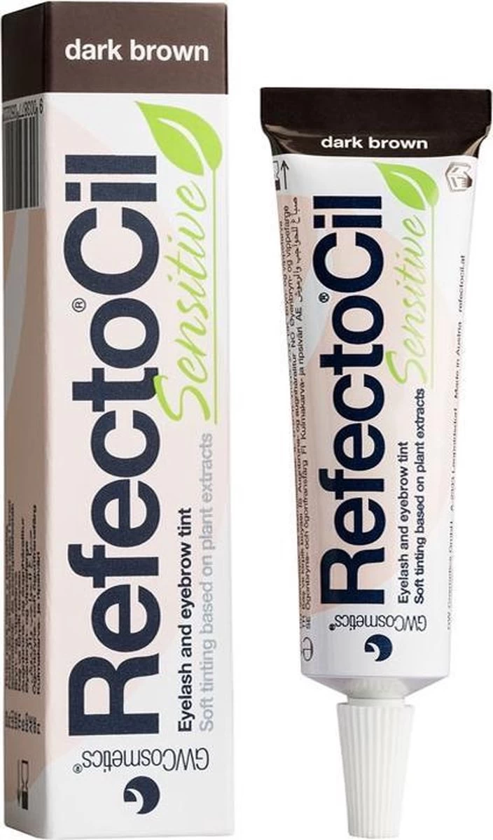 RefectoCil - Sensitive - Wimper & Wenkbrauw Verf - Donkerbruin - 15 Ml 6 RefectoCil - Sensitive - Wimper & Wenkbrauw Verf - Donkerbruin - 15 Ml - Afbeelding 4